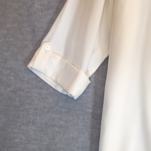 CHICO’S Winter White Comfy Versatile Wardrobe Staple Oversized Long Line Tunic - Picture 6 of 16